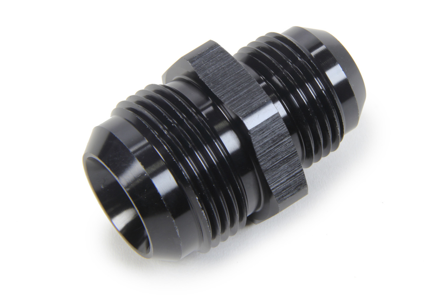 Triple X Race Components HF-36216-BLK Fitting, Adapter, Straight, 12 AN Male to 16 AN Male, Aluminum, Black Anodized, Each