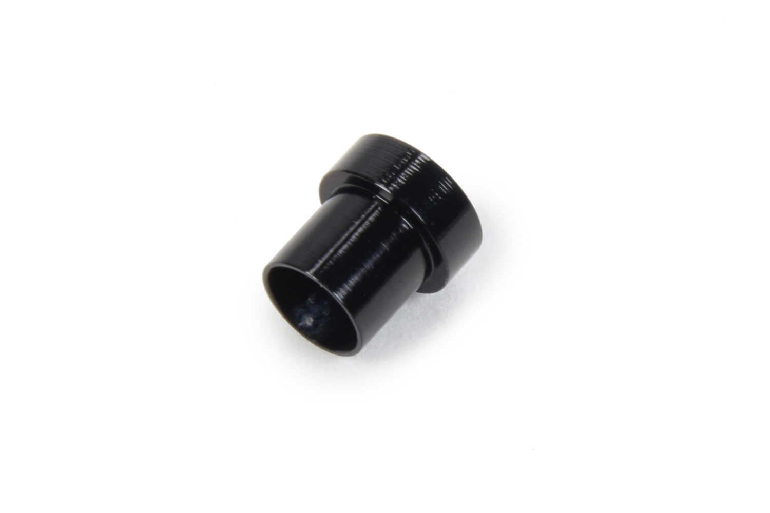 Triple X Race Components HF-62004-BLK Fitting, Tube Sleeve, 4 AN, 1/4 in Tube, Aluminum, Black Anodized, Each