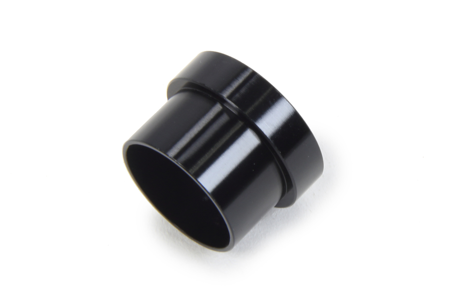 Triple X Race Components HF-62010-BLK Fitting, Tube Sleeve, 10 AN, 5/8 in Tube, Aluminum, Black Anodized, Each