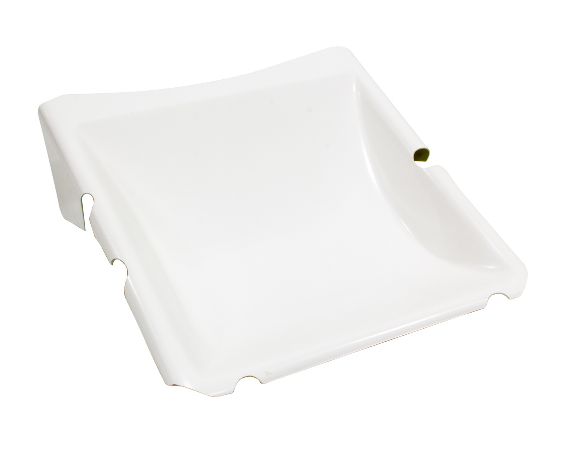 Nose - Inside The Rail - Fiberglass - White - Triple X Midget - Each