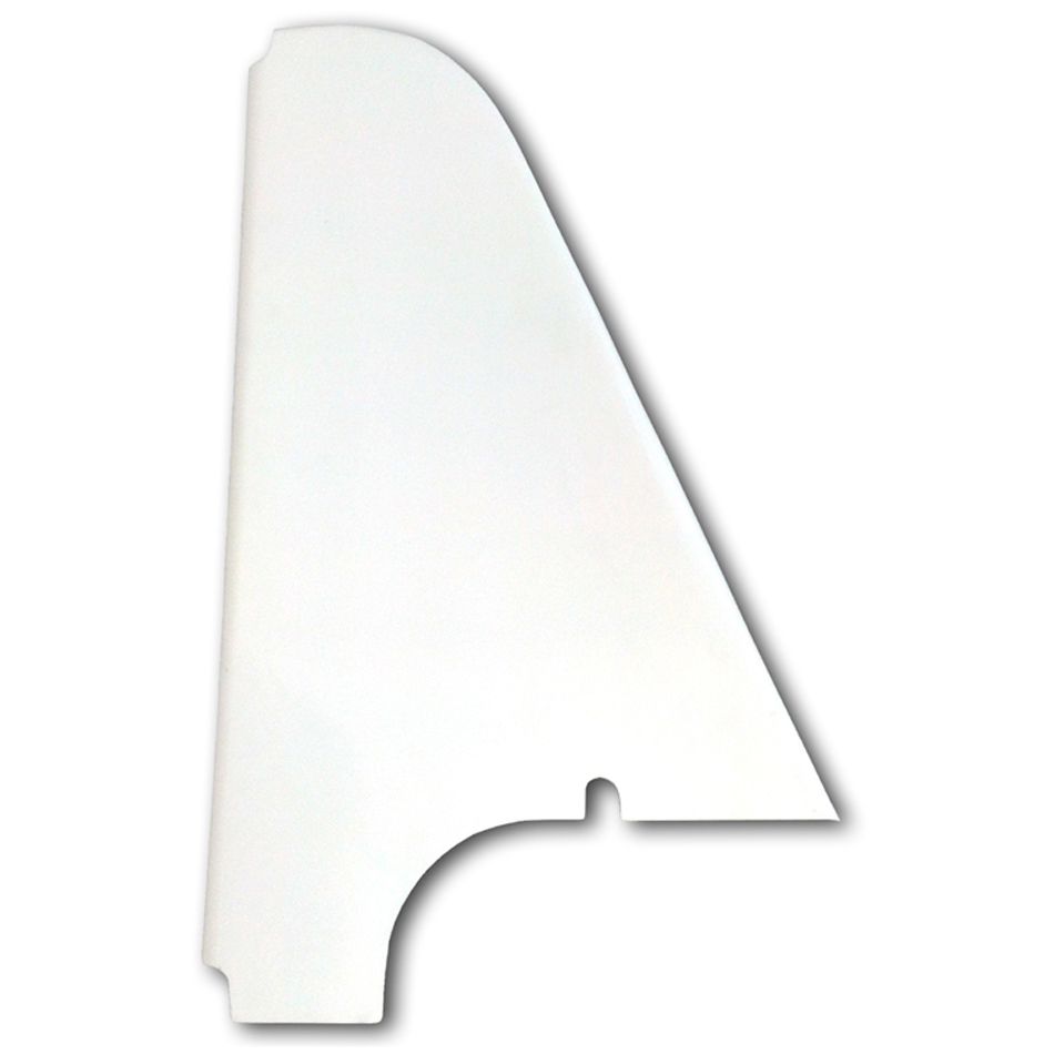 TRIPLE X RACE COMPONENTS — TRIPLE X RACE COMPONENTS LH Arm Guard Sprint Car White Non-Safety Cage