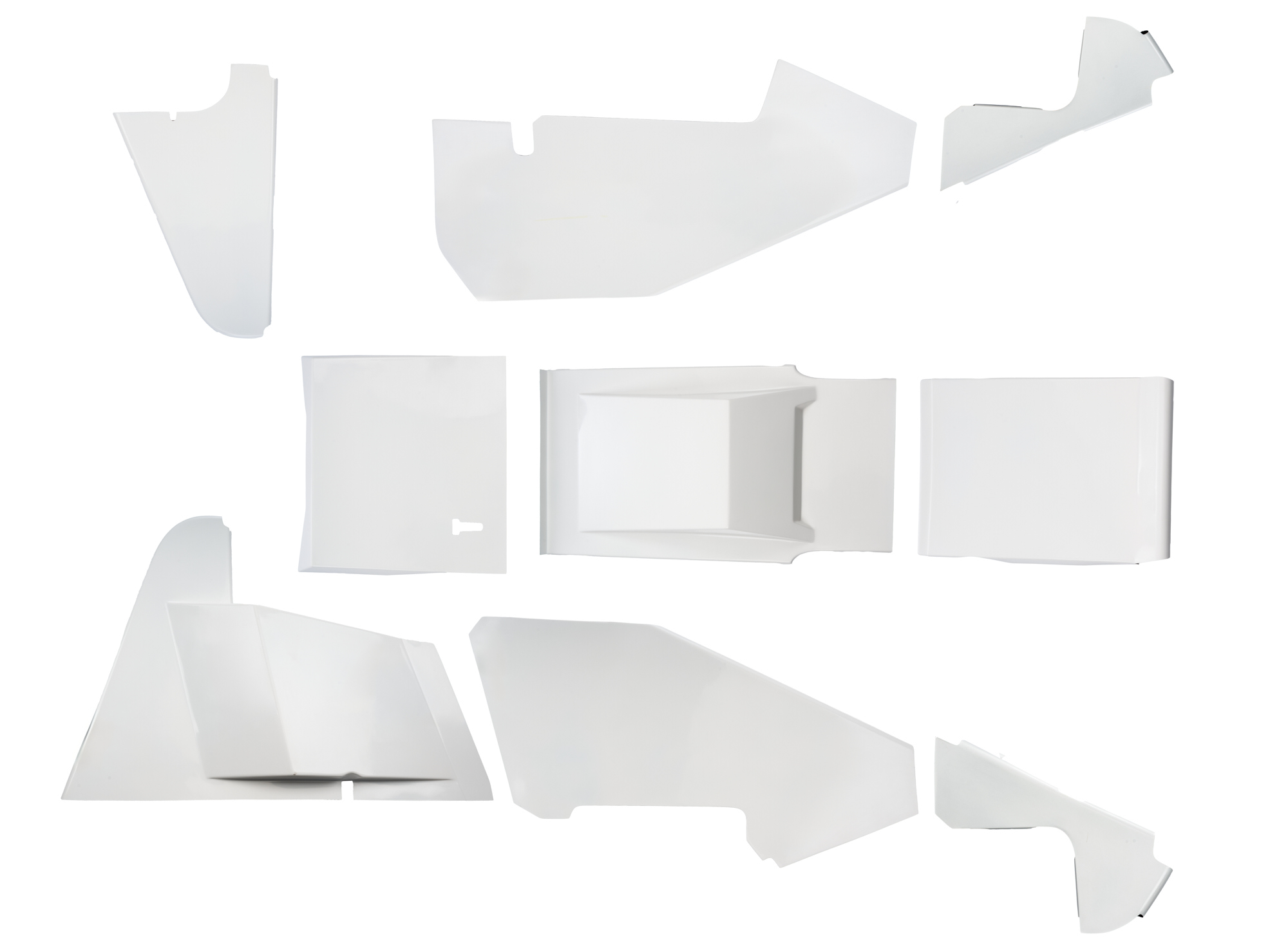 5-Series Sprint Car Body Complete White