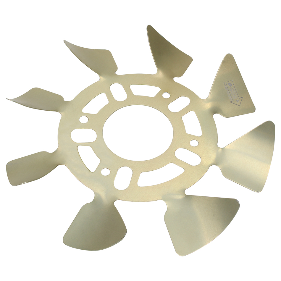 ULTRA COOL BRAKE FANS Brake Fan - RH Aluminum 5x4-1/2 to 5-1/8 w/ .625 P/N -ALMBFS5-625R