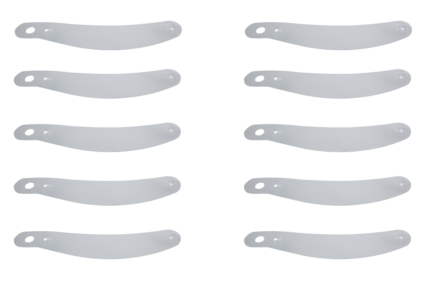 Ultra Shield 01256 Helmet Shield Tear Off, 2 mm Thick, 121/