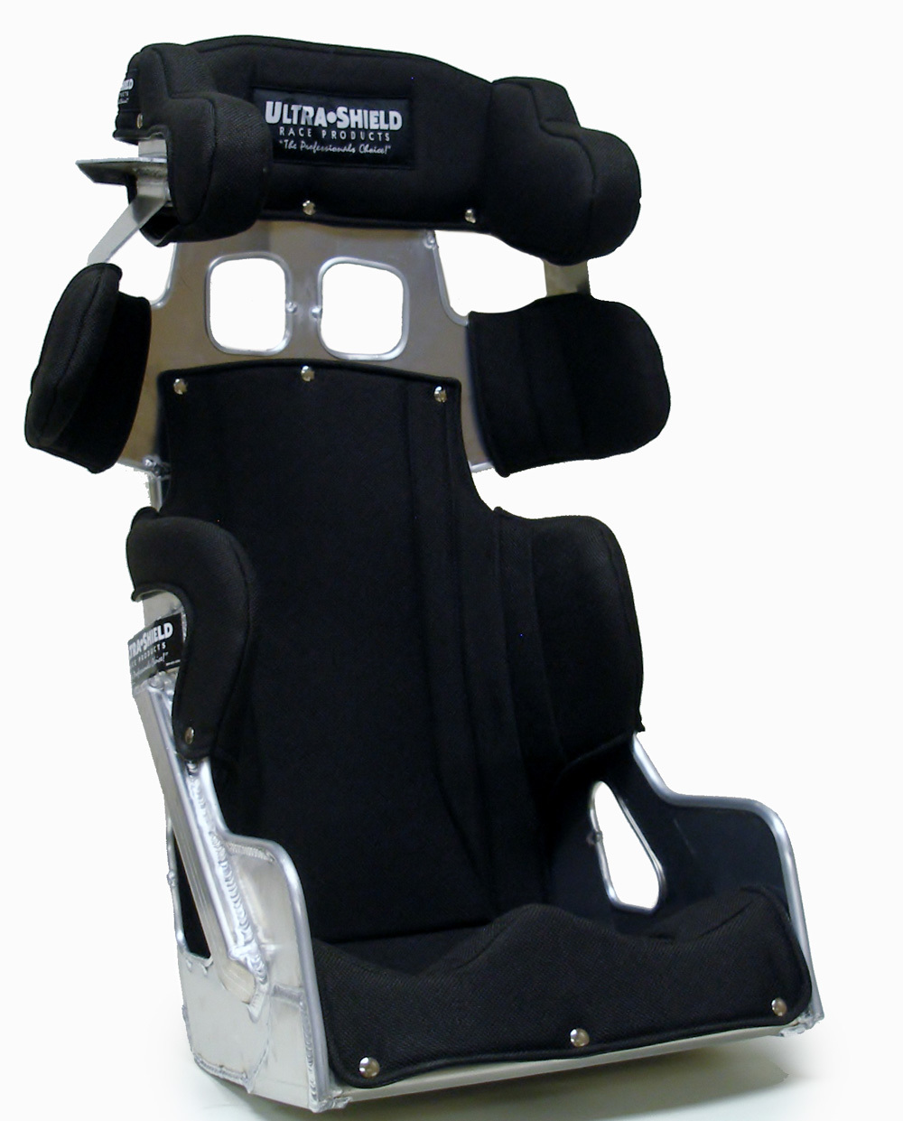 Ultra Shield FC2410K - Seat, FC2, 14 in Wide, 10 Degree Layback, Black Cover Included, Aluminum, Natural, Kit