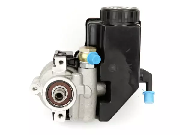 Unisteer Performance 8060370 Power Steering Pump, GM Type 2, High Flow, Clip-On Reservoir, Aluminum, Natural, Each