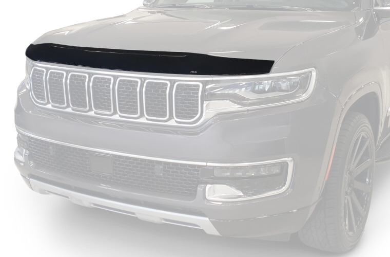 Auto Ventshade Aeroskin Deflectors 322204 Bug Guard, Aeroskin, Acrylic, Smoke, Jeep, Each
