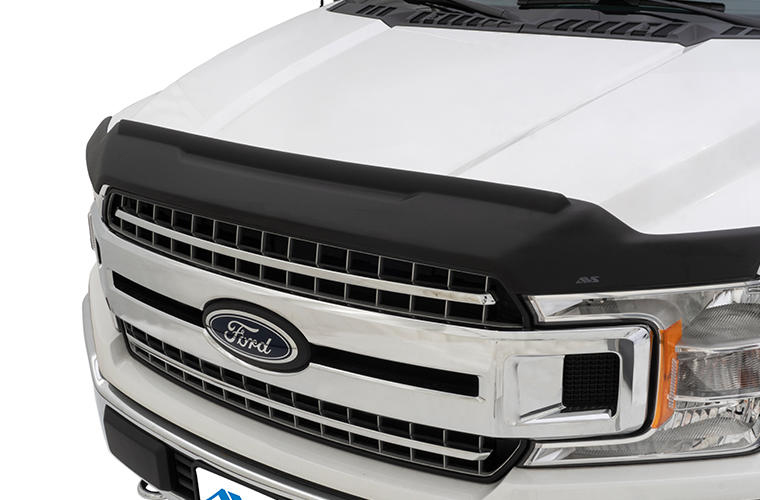 Auto Ventshade Aeroskin II Deflectors 436183 Hood Protector, Deflector, Dura-Flex Plastic, Black Textured, Ford Bronco, Each