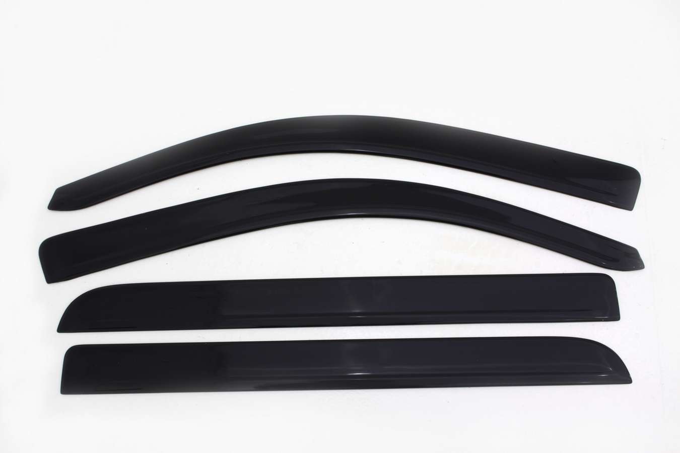 Auto Ventshade Low-Profile Deflectors 894033 Side Window Visors, Ventvisor Deflectors, Low Profile, Front and Rear, Acrylic, Smoke, Chevy, GMC, Set of 4