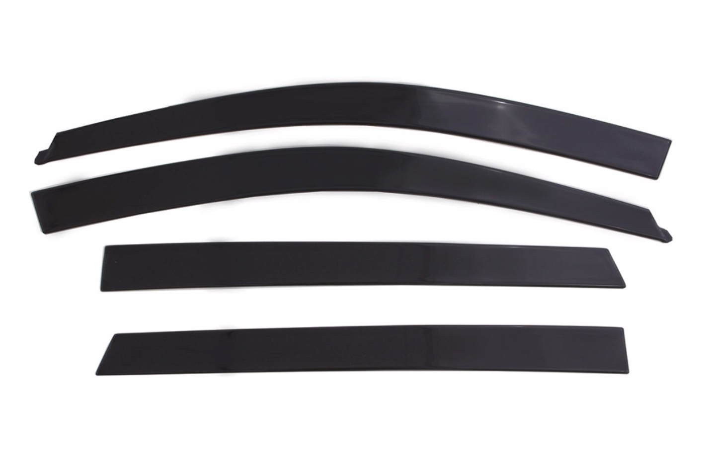 Auto Ventshade Low-Profile Deflectors 894080 Side Window Visors, Deflectors, Front and Rear, Acrylic, Smoke, Chevy, GMC, Set of 4