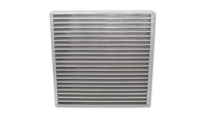 Vibrant Performance 12897 Fluid Cooler Core, 12 x 12 x 2 in, Plate and Fin Type, Aluminum, Natural, Each