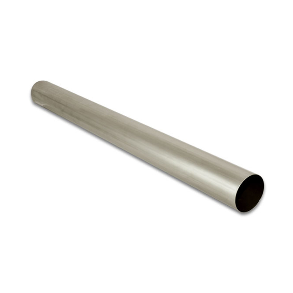 Vibrant Performance 13372 Exhaust Pipe, Straight, 2-1/2 in Diameter, 39.375 in Long, Titanium, Natural, Each