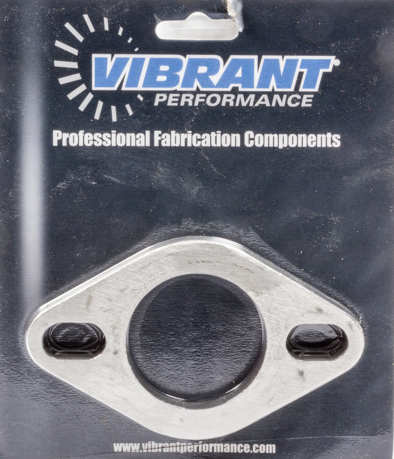Vibrant Performance 1470S Collector Flange, 2-Bolt, 3/8 in Thick, 2 in ID, Stainless, Each