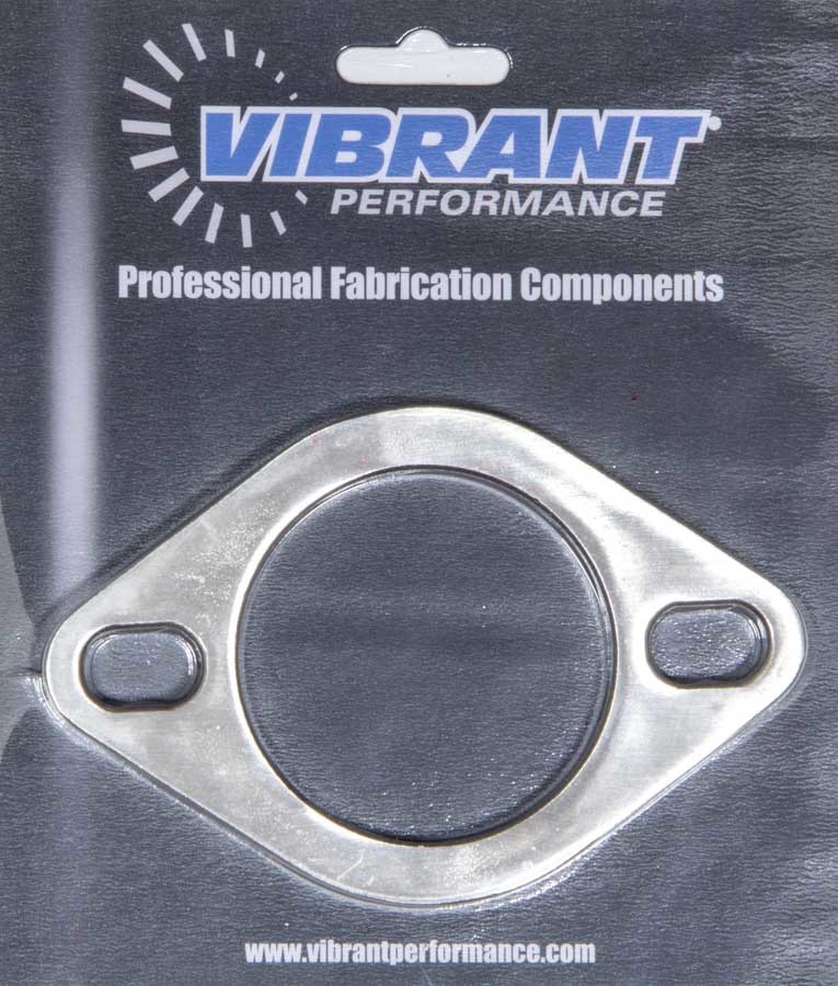 Vibrant Performance 1472S - Collector Flange, 2-Bolt, 3/8 in Thick, 2.5 in ID, Stainless, Each