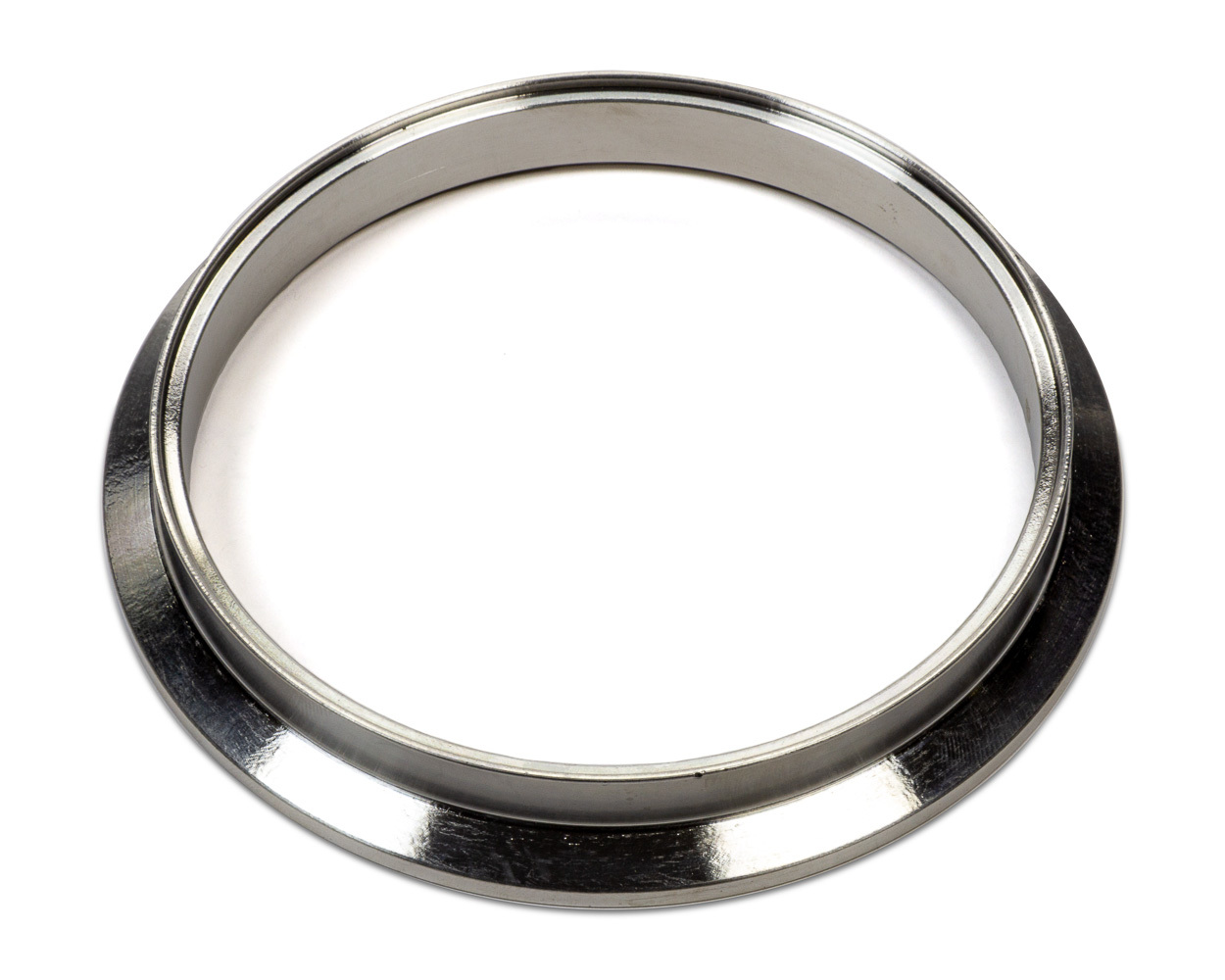 Vibrant Performance 1493F V-Band Flange, 1/2 in Thick, 4 in OD Tubing, Stainless, Polished, Each