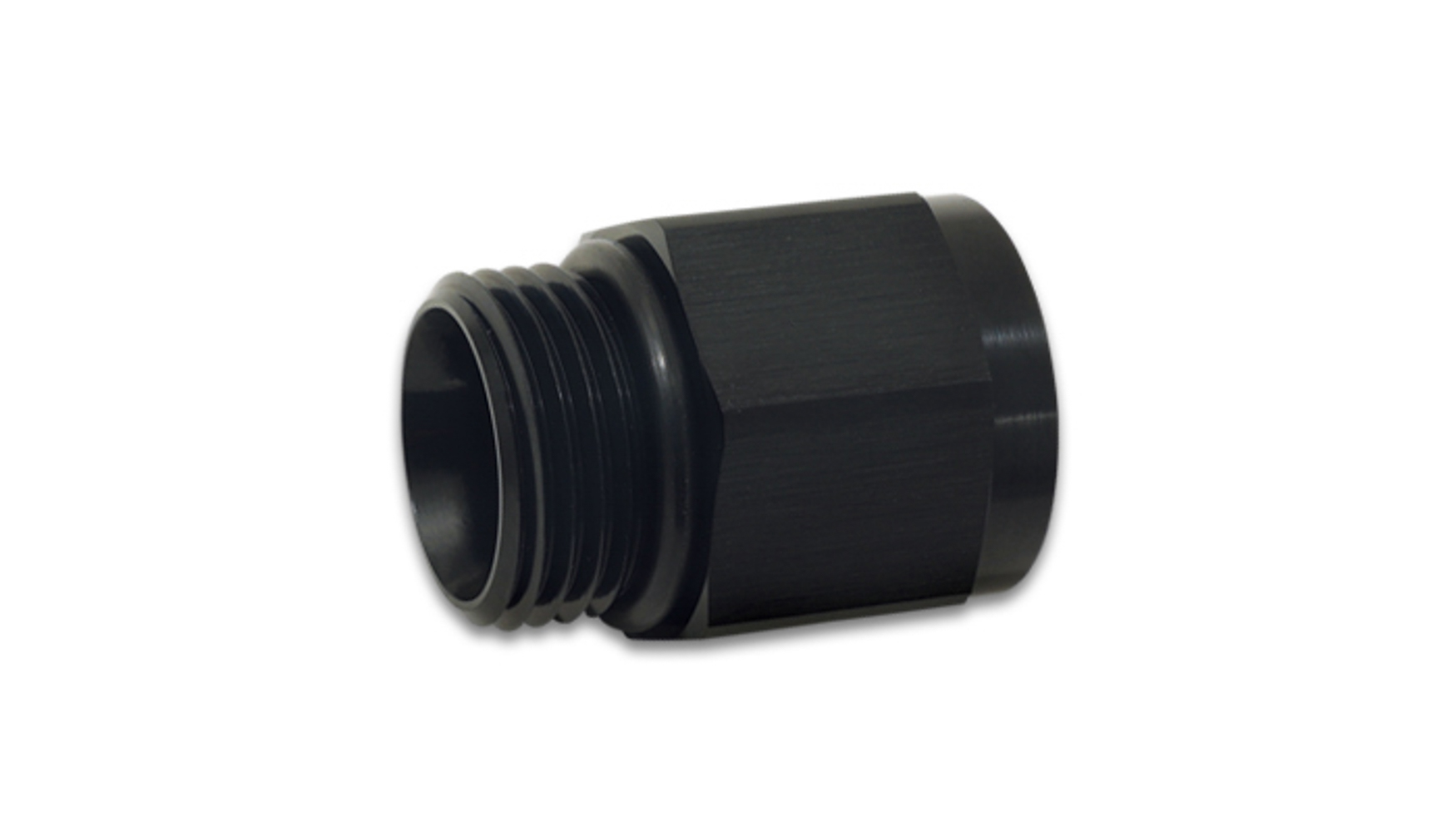 Vibrant Performance AN to Metric Adapter Fittings 16676 Fitting, Adapter, Threads, Straight, Aluminum, Black Anodized, -8 AN, M12 x 1.5, Each thumbnail 2
