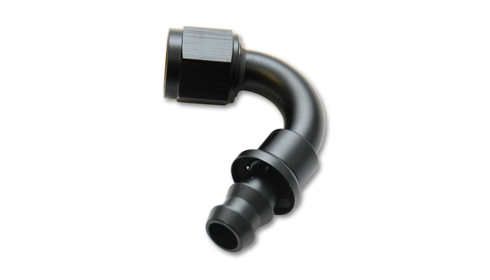 -10AN Push-On 120 Degree Hose End Elbow Fitting   -22210 