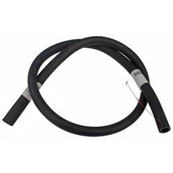 Vintage Air 099010 Heater Hose, Straight, 3/4 to 5/8 in, Molded Rubber, Black, 5 ft, Heater, Each
