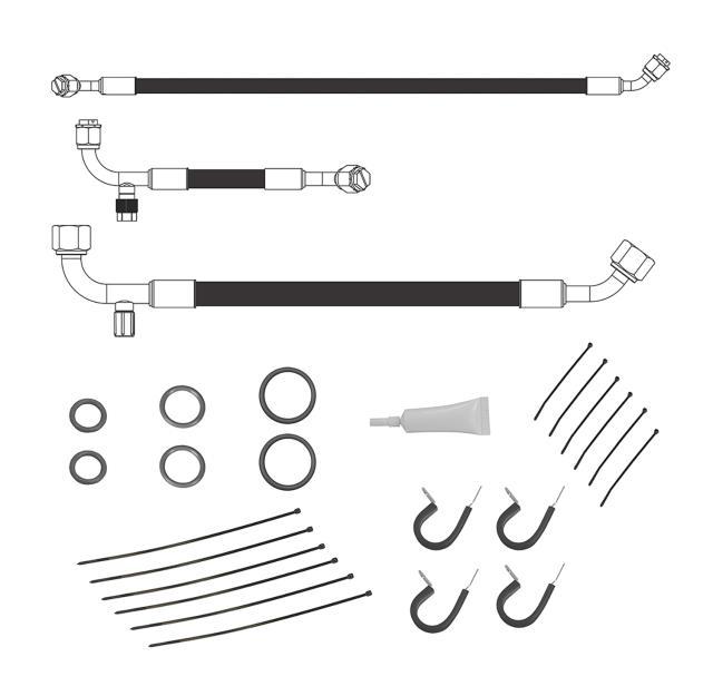 Vintage Air SureFit Reduced Barrier Standard Hose Kits for 1967-1968 CAMARO, FIREBIRD - 521290 Kit 67-68 Camaro/Firebird reduced barrier hose thumbnail 2
