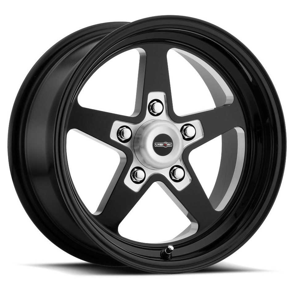 Wheel 15X4 5-120.65/4.75 Gloss Black Vision SSR