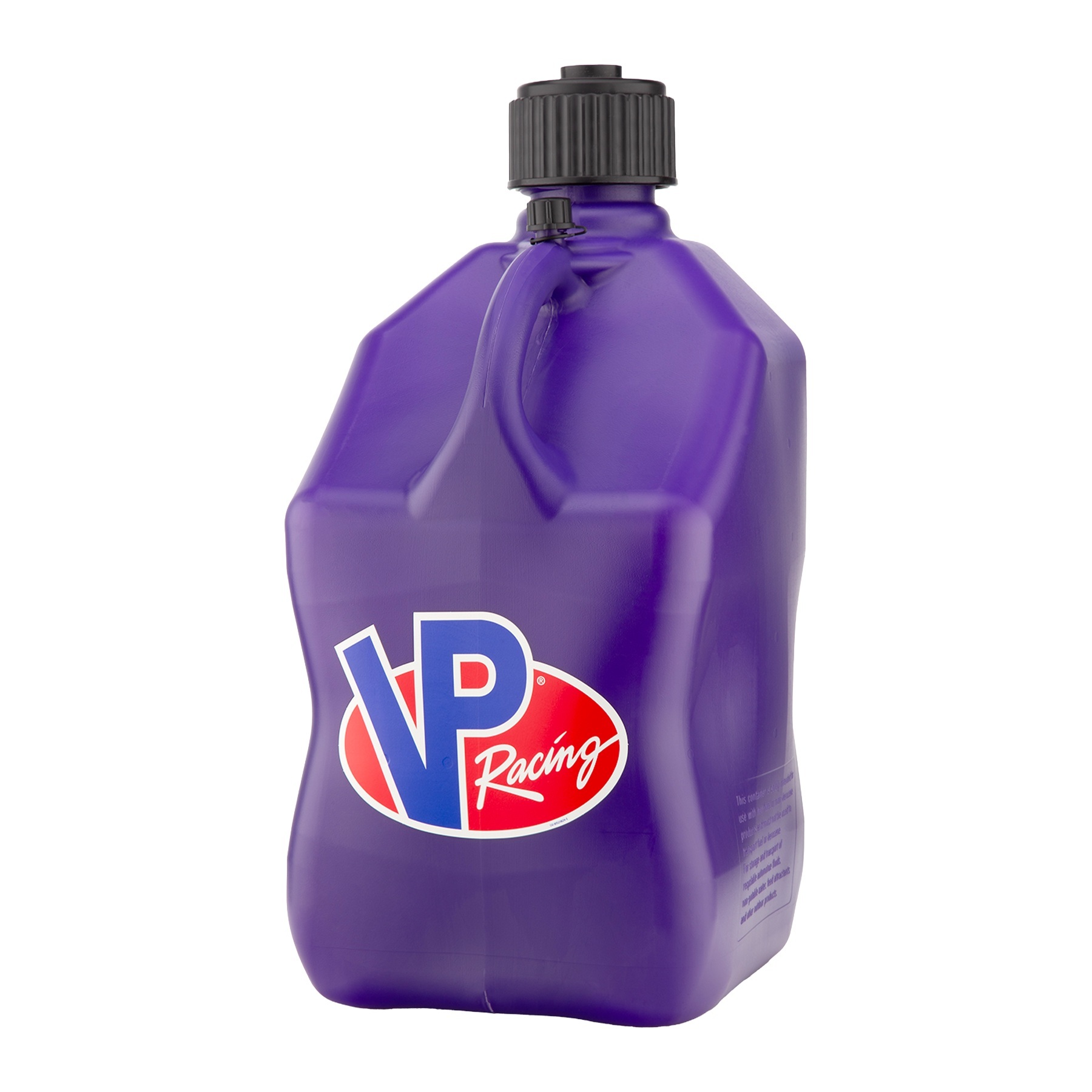 VP RACING — VP RACING Motorsports Jug 5.5 Gal Translucent Purple Sq.