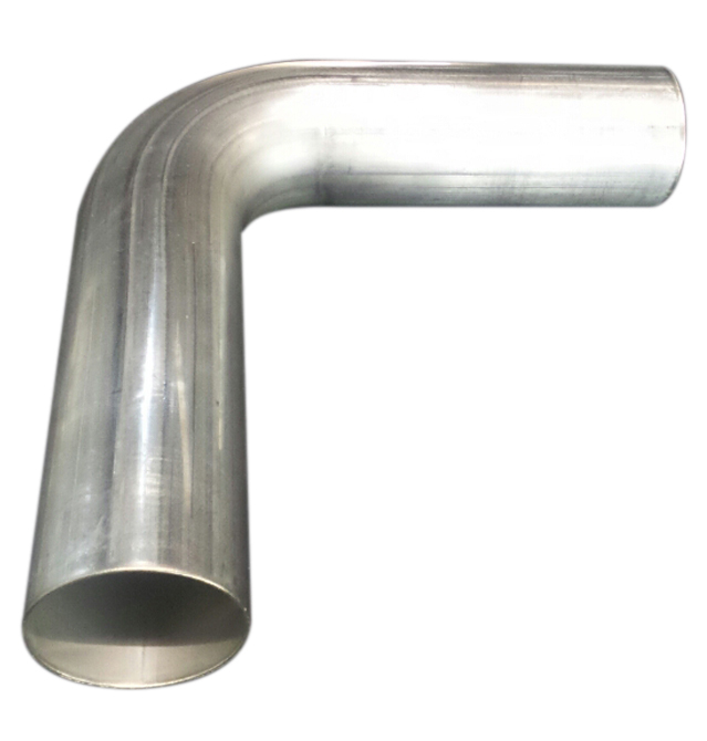 Woolf Aircraft 400-065-600-090-304 - 304 Stainless Bent Elbow 4.000  90-Degree