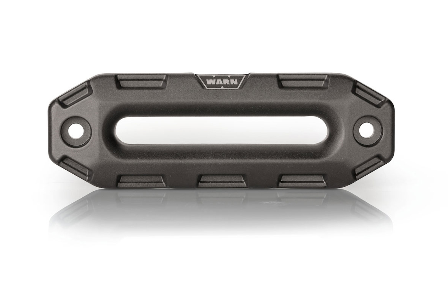 Warn 100650 Winch Fairlead, Epic Series, Hawse, 1 in Thick, Aluminum, Gray Anodized, Each