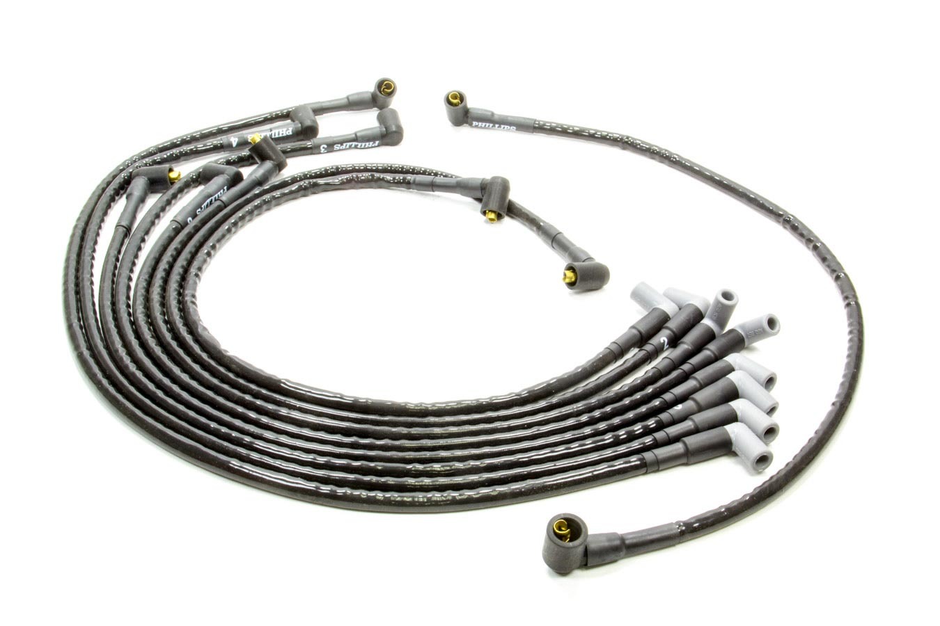 WOODY WIRES — WOODY WIRES SBC Plug Wires Socket Type Around Back