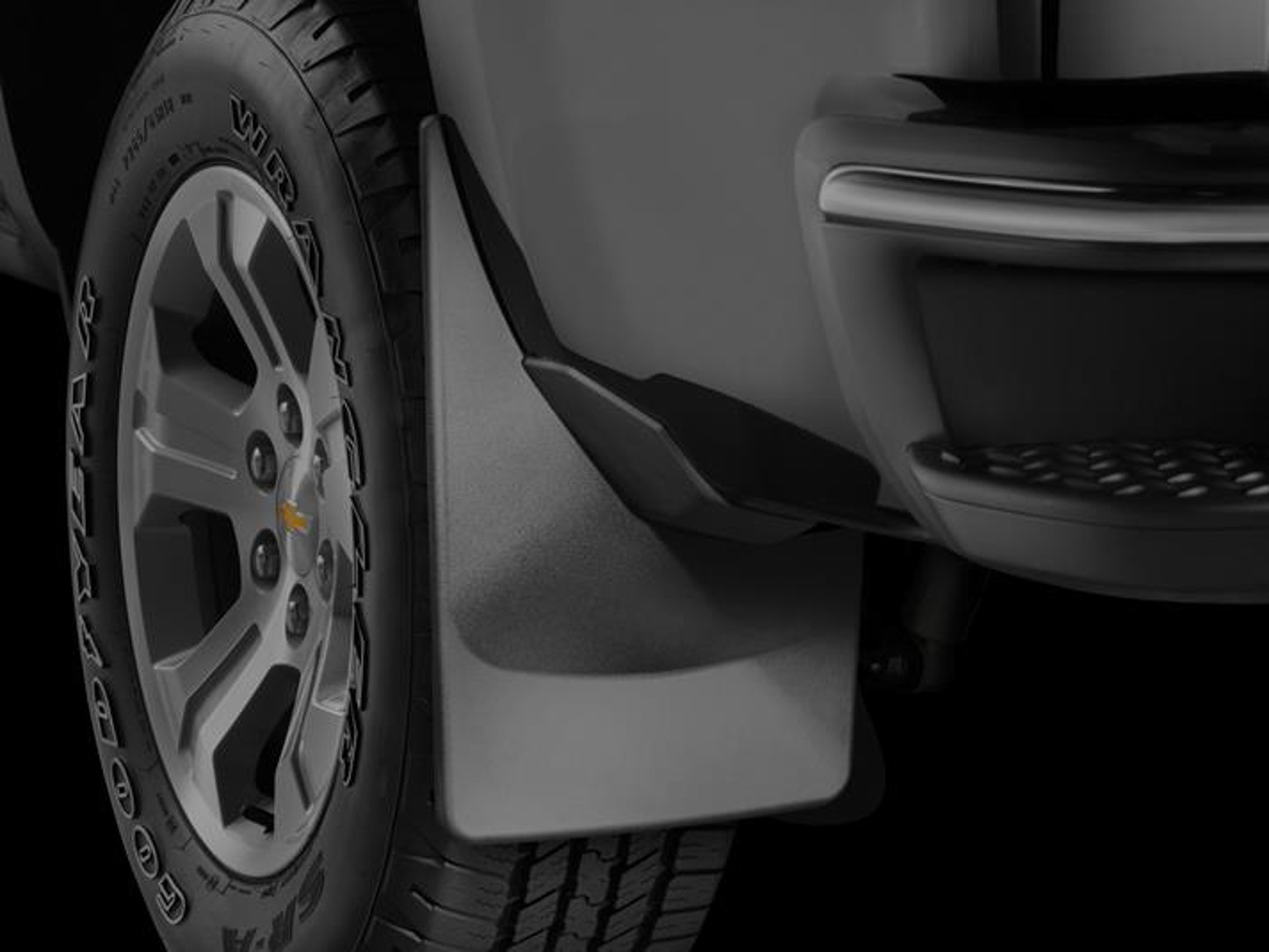 WeatherTech 11-21 Dodge Durango Front No Drill Mudflaps - Black thumbnail 6