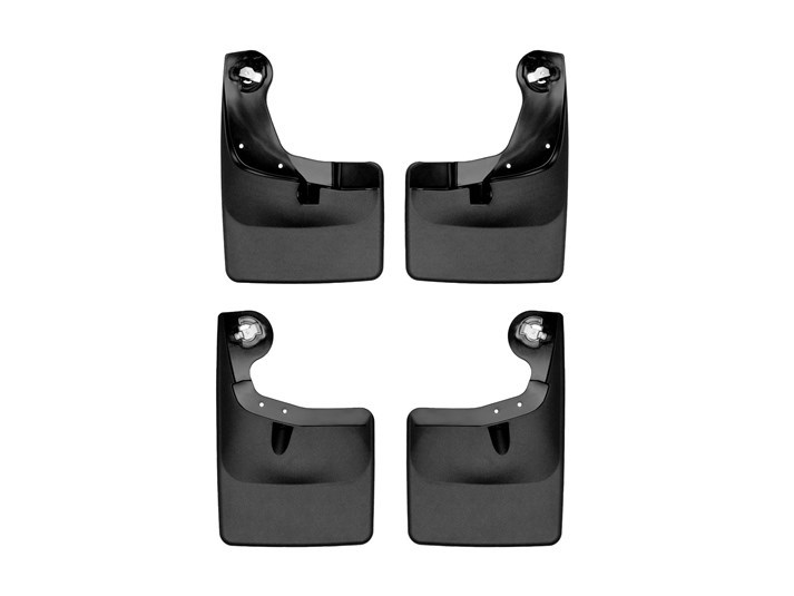 Black No Drill Mudflaps 