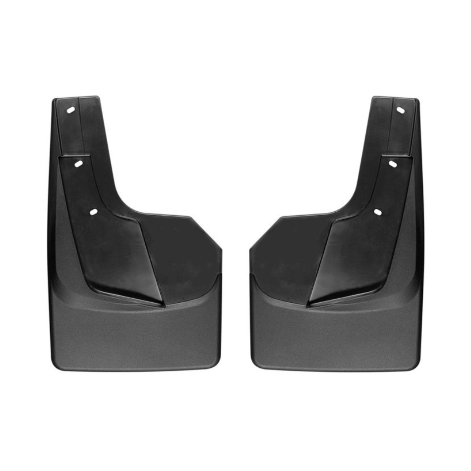 WeatherTech 19+ Dodge Ram w/o Factory Flares Rear No Drill Mudflaps - Black thumbnail 7