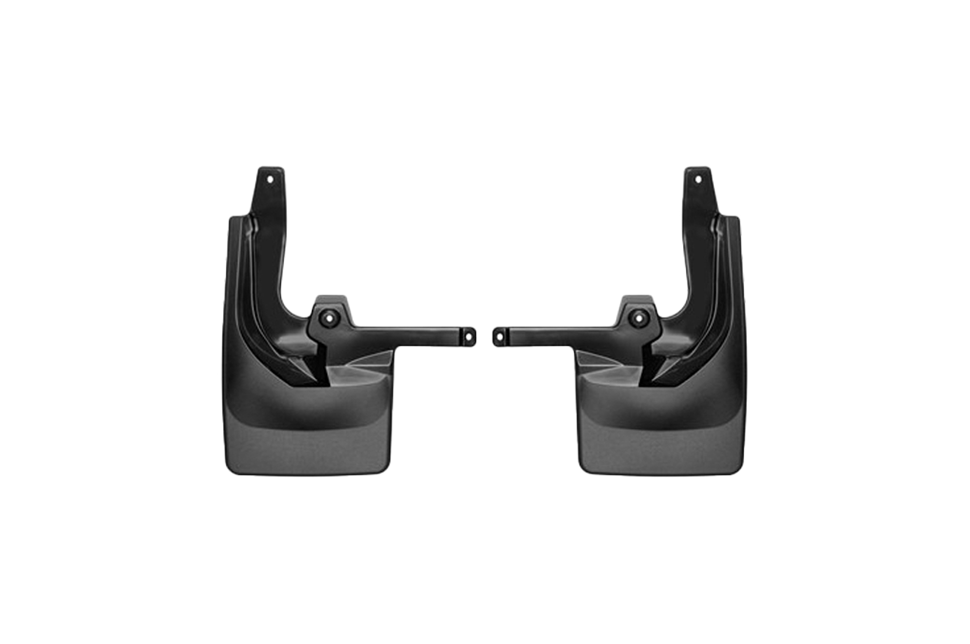 WeatherTech 2018+ Jeep Wrangler JL Rear No Drill MudFlaps - Black thumbnail 6