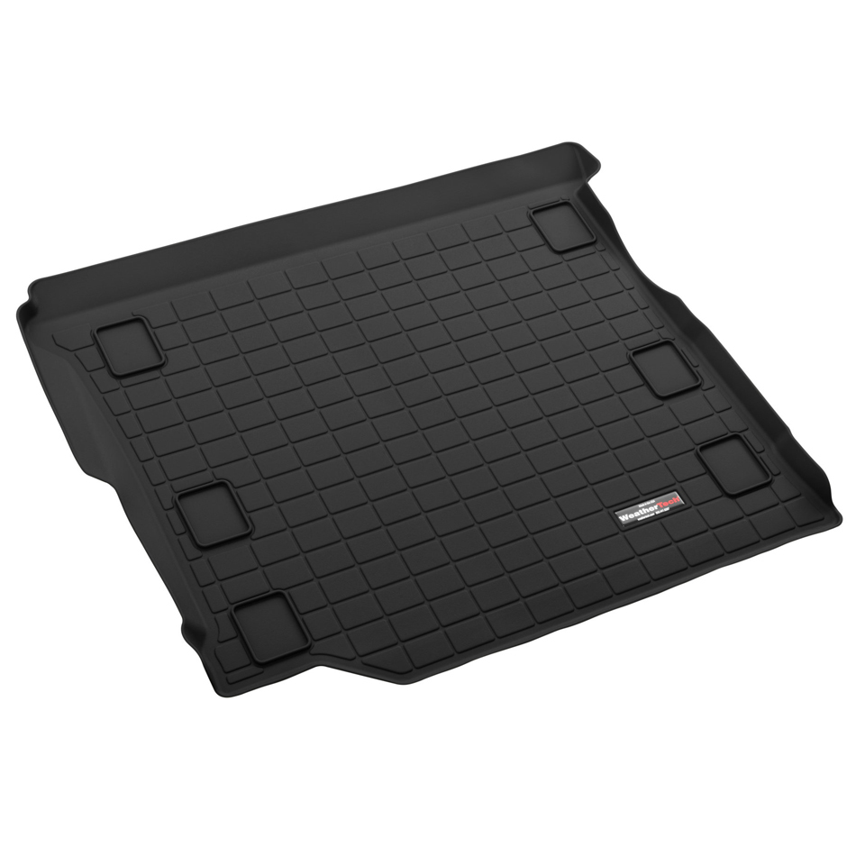 WeatherTech 2018+ Jeep Wrangler Unlimited JL No w/o Subwoofer Cargo Liners - Black thumbnail 9