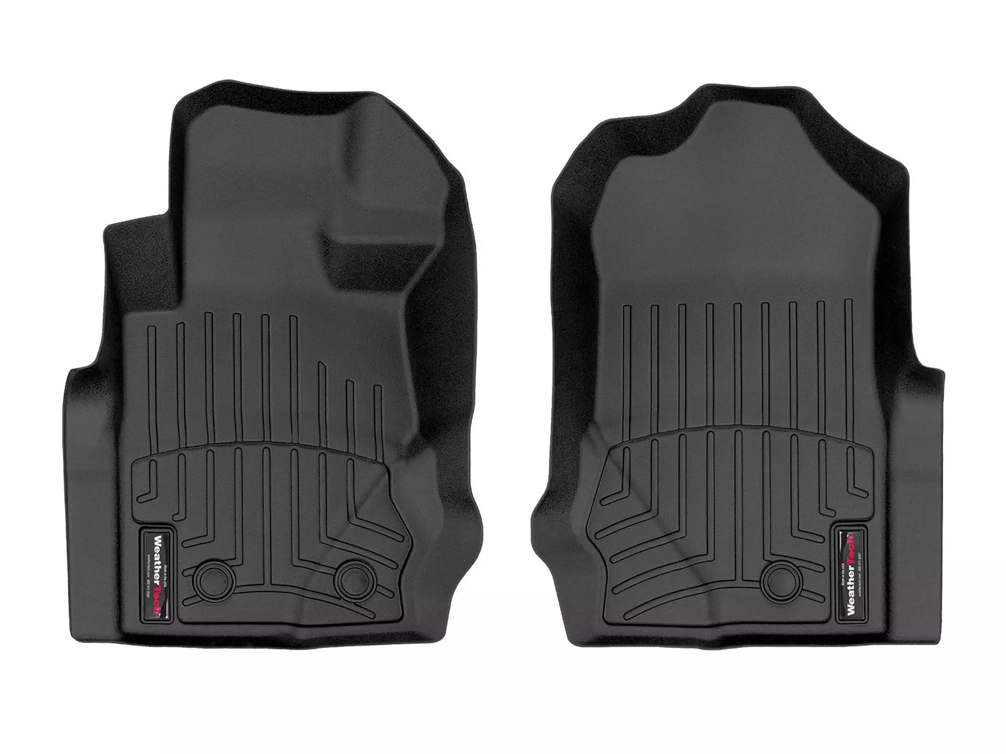 21- Ford Bronco Front Floorliners Black
