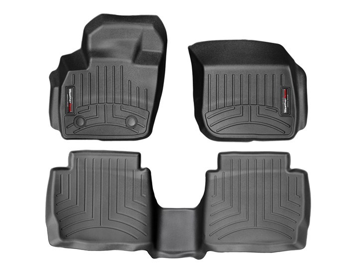 13- Ford Fusion Front & Rear Floorliners Black
