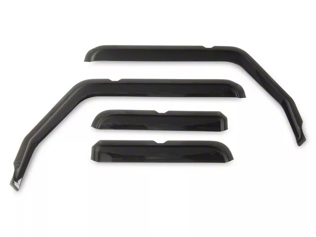 Dark Tint Side Window Deflectors