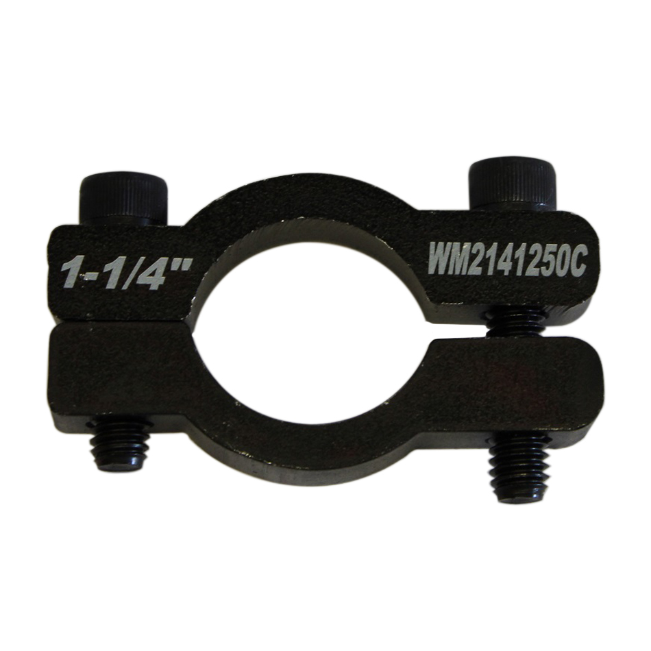 Wehrs Machine WM2141250C Suspension Limiter Chain Mount, Clamp-On, Steel, Black Powder Coat, 1-1/4 in OD Tube, Each