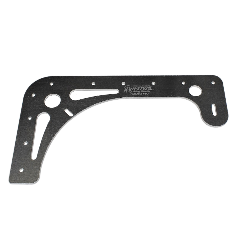 WEHRS MACHINE — WEHRS MACHINE Nose Support Modified Corner 3/16in Alum