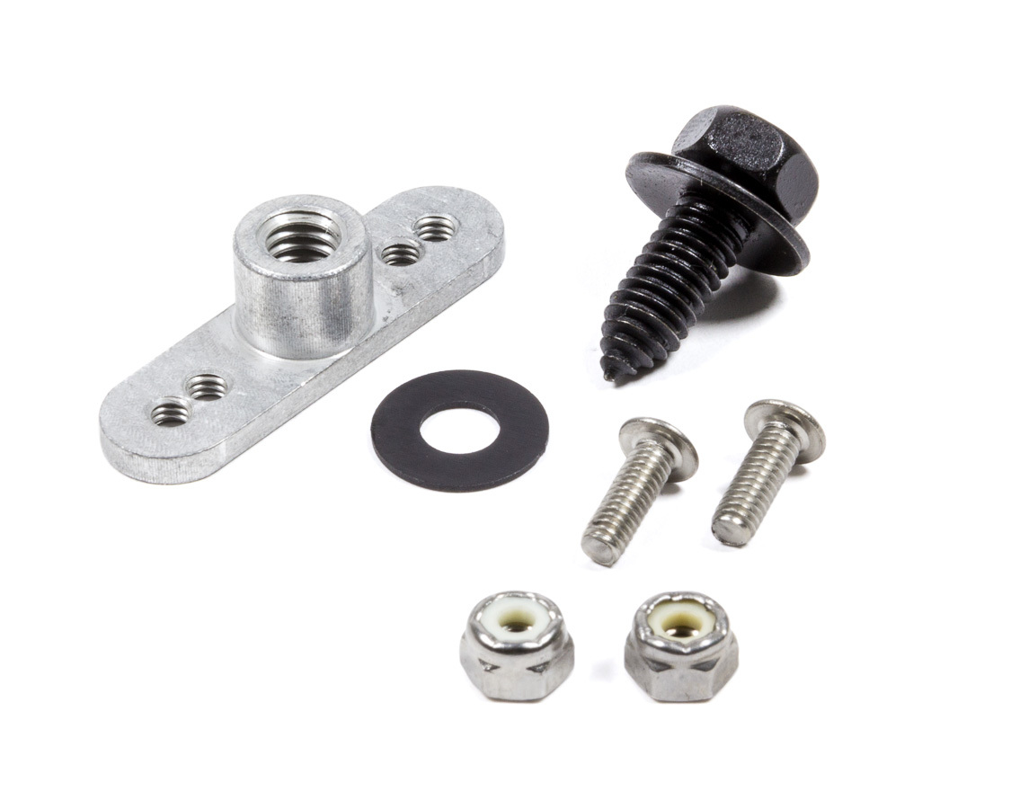 Wehrs Machine WM377A-312 Mud Cover Installation Kit, 5/16-18 in Thread, Screw-In Inserts / Bolts Included, Aluminum, Natural, Each