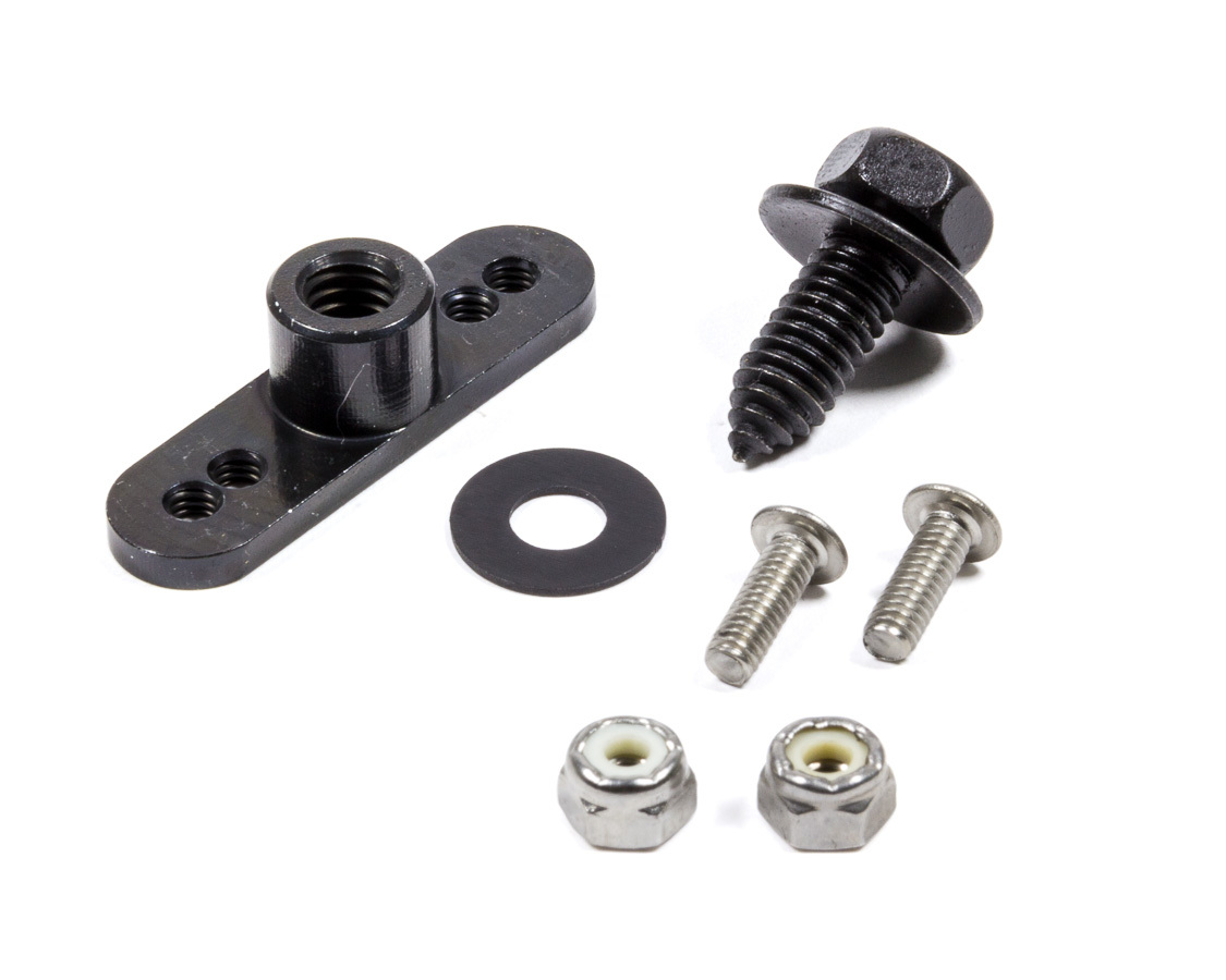 Wehrs Machine WM377S-312 Mud Cover Installation Kit, 5/16-18 in Thread, Screw-In Inserts / Bolts Included, Steel, Black Paint, Each