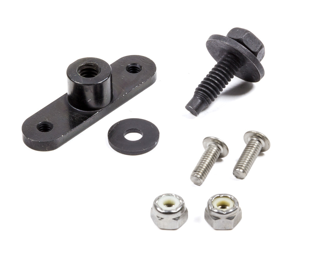 Wehrs Machine WM377S Mud Cover Installation Kit, 1/4-20 in Thread, Screw-In Inserts / Bolts Included, Steel, Natural, Each