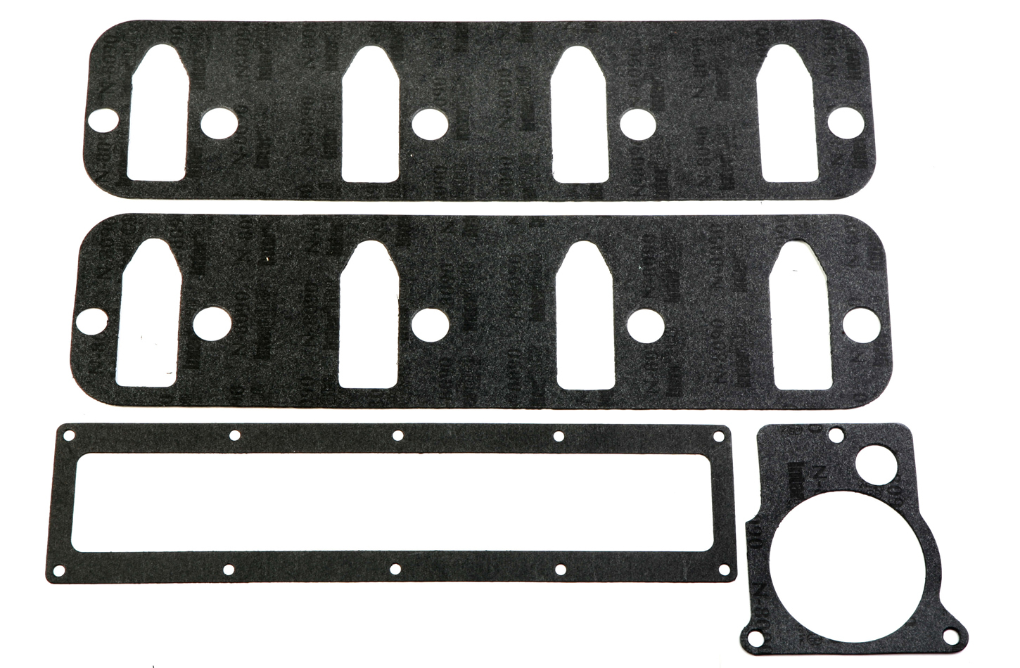 Weiand 108-117 Intake Manifold Gasket, 1.180 x 3.300 in Cathedral Port, Composite, LS1, GM LS-Series, Kit