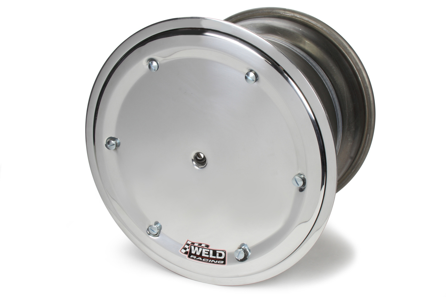 Weld Wheels 559-5405-6 Wheel, Wide 5 XL, 15 x 14 in, 5.000 in Backspace, Wide 5 Bolt Pattern, Cover Included, Aluminum, Polished, Each
