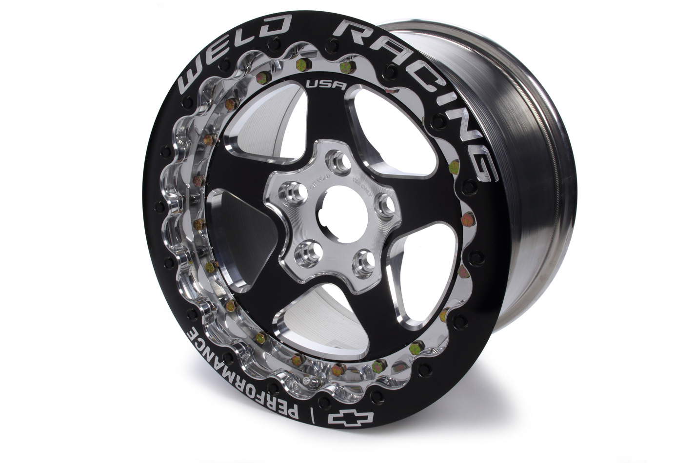 WELD RACING16x10 Aluma Star Single Beadloc 5x120mm BC 7 BS