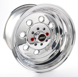 Weld Wheels 90-510040 Wheel, Draglite, 15 x 10 in, 5.500 in Backspace, 4 x 4.25 / 4 x 4.50 in Bolt Pattern, Aluminum, Polished, Each