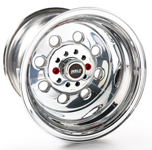 Weld Wheels 90-512350 Wheel, Draglite, 15 x 12 in, 5.500 in Backspace, 5 x 4.50 / 5 x 4.75 in Bolt Pattern, Aluminum, Polished, Each