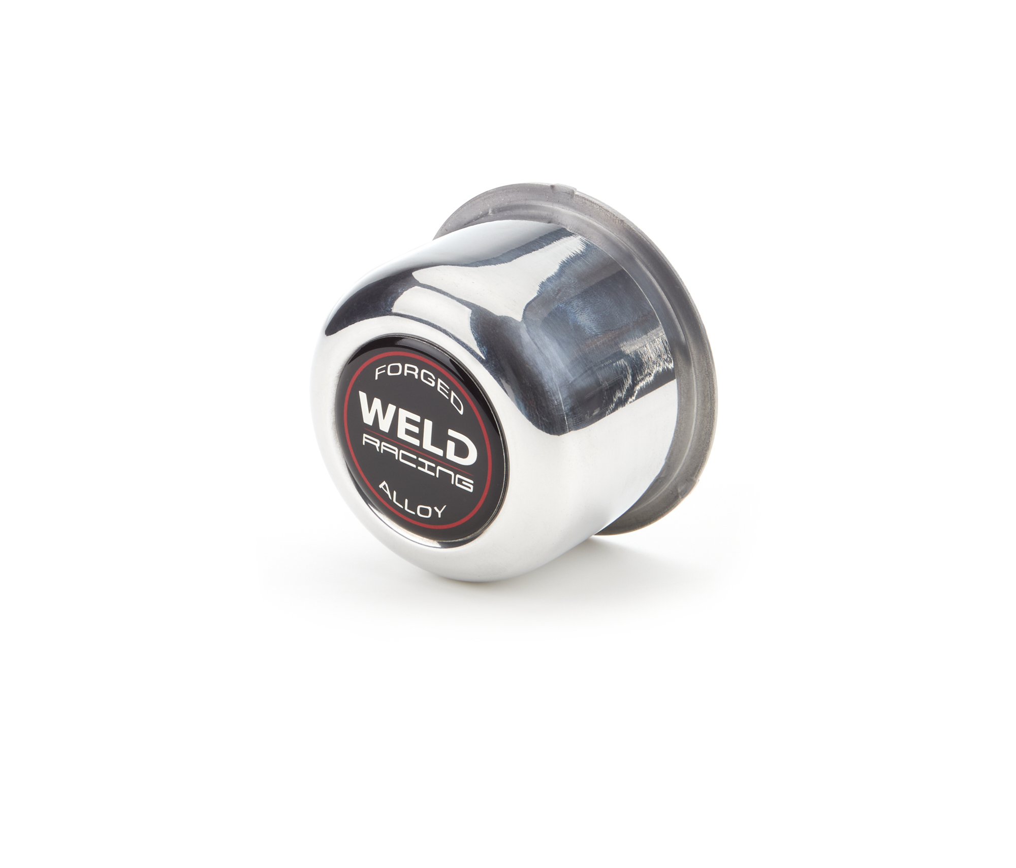 Weld Wheels P605-5073 Wheel Center Cap, 3.125 in OD, Push Through, Aluminum, Polished, Each