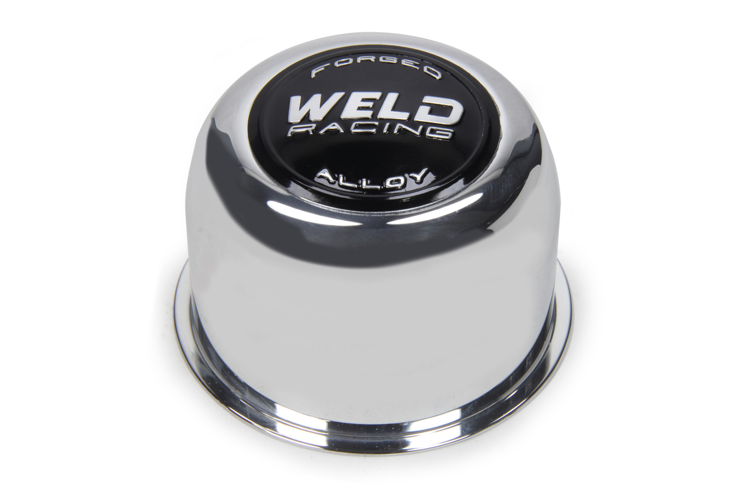 Weld Wheels P605-5173 Wheel Center Cap, 3.160 in OD, Push Through, Aluminum, Polished, Each