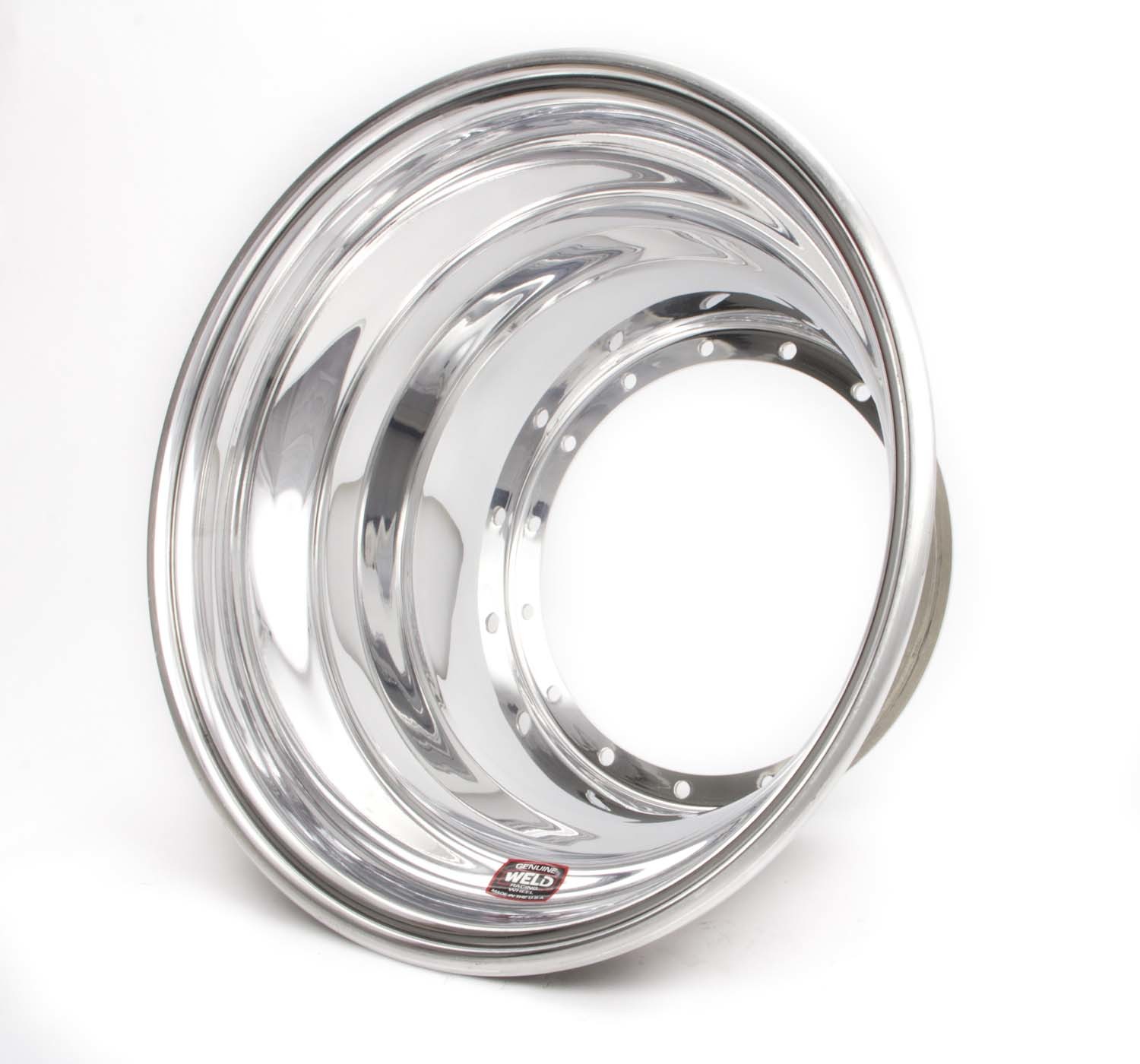Weld Wheels P857-5714 Wheel Shell, Outer, 15 x 7.25 in, Aluminum, Polished, Each