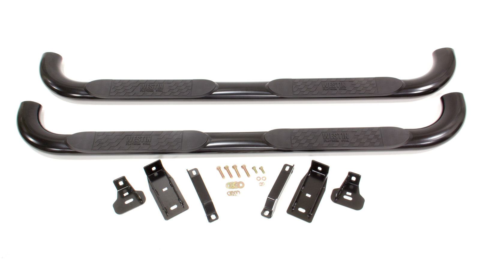 99-06 GM Full Size Ext Cab Oval Step Bar Black   -21-1685 
